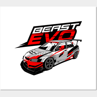 Beast evo Posters and Art